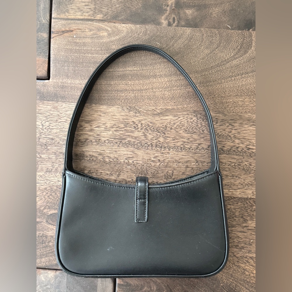 Micro Leather Hobo YSL Saint Laurent Bag Black - Picture 2 of 7